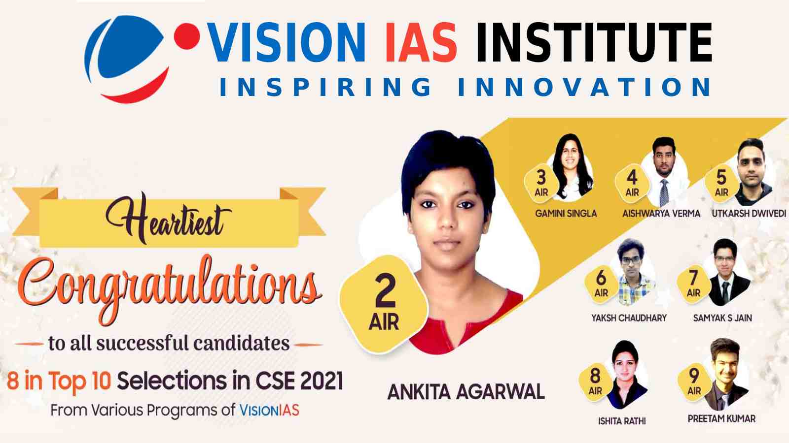 Vision IAS Academy Jaipur Hero Slider - 2